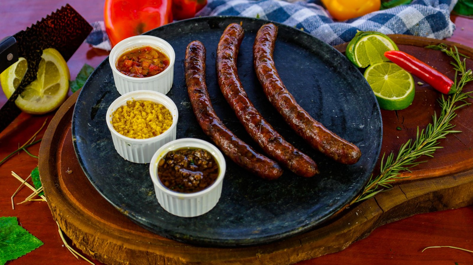 Linguiça caçador picante
